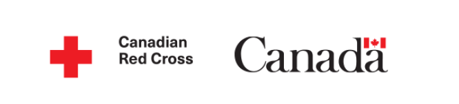 加拿大红十字会和联邦政府logo